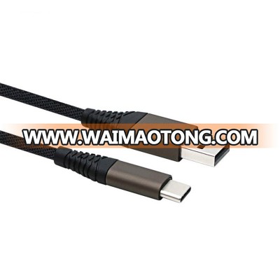 New arrival fabric braided USB AM to type C cable