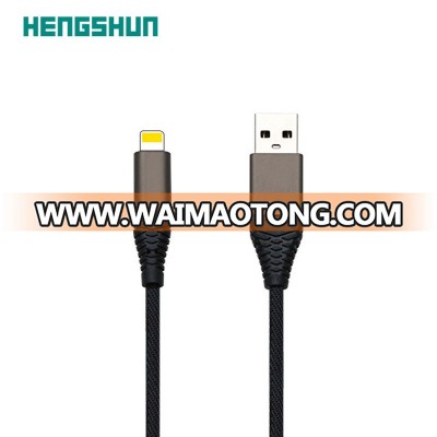 2019 8 Pin Fabric Braided Charger Cable for iPhone 5 5S 6 6S 7 USB Charging Cable for Apple for iPhone5 for iPhone6 for iPhone7